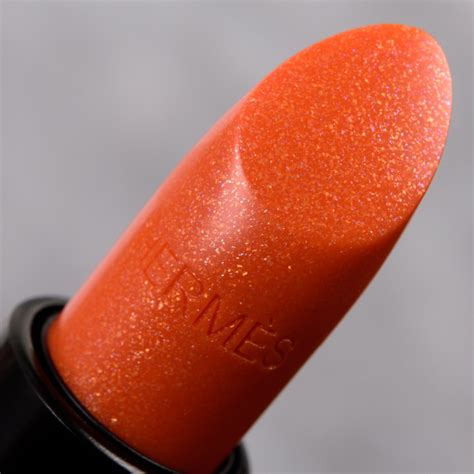 hermes poppy|Hermes Poppy Lip Shine Review & Swatches .